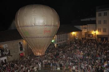 Lanzamiento del globo de San Roque. (Foto: MARCOS ATRIO)