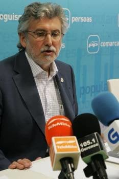 Rosendo Fernández, candidato del PP en Ourense. (Foto: Marcos Atrio)