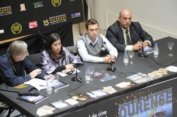 Enrique Nicanor, Isabel Pérez, Rubén Riós y Avelino Jacome. (Foto: MARTIÑO PINAL)