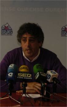 Xosé Manuel Pérez Bouza, senador del BNG. (Foto: Miguel Angel)