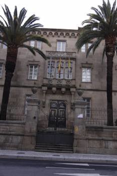 Edificio del Obispado de Ourense.