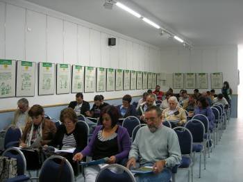 Un momento del curso organizado en la comarca,. (Foto: LR)