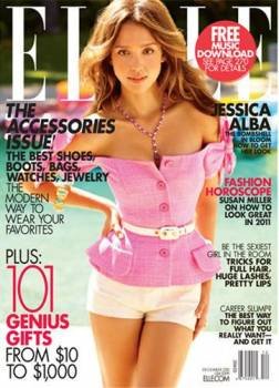 Jessica Alba en la portada de ELLE
