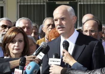 El primer ministro griego, Yorgos Papandreu. (Foto: Pantelis Saitas)