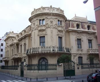 El edificio en Madrid de la SGAE