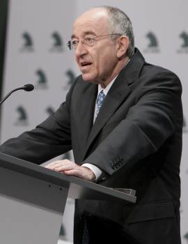 Miguel Angel Fernández Ordóñez, gobernador del Banco de España. (Foto: Paco Campos)