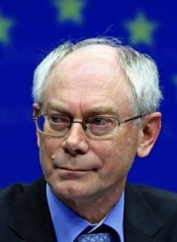  El presidente permanente del Consejo Europeo, Herman Van Rompuy