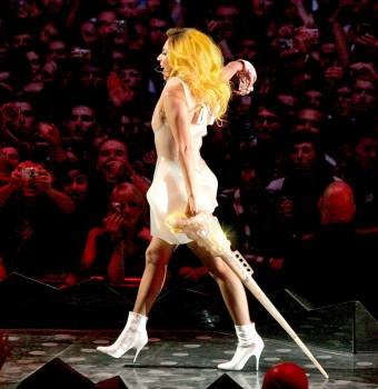 Lady Gaga en un momento del concierto