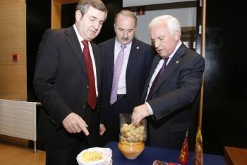 José Manuel Rodríguez, José Manuel Freire y José Luis Baltar. (Foto: Arquivo)