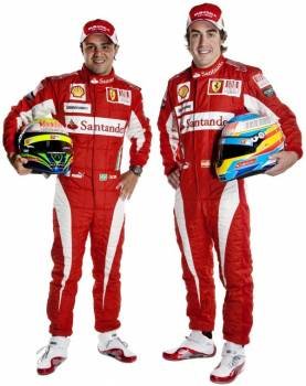 Felipe Massa y Fernando Alonso