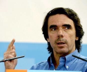 El ex presidente del Gobierno José María Aznar