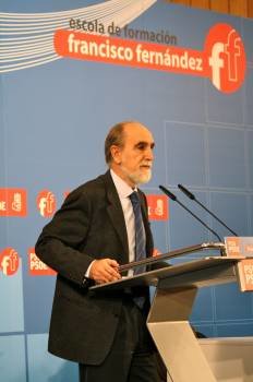 Vicente Irisarri, alcalde de Ferrol, en un acto del PSdeG. (Foto: ARCHIVO)