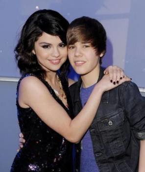 Justin Bieber y Selena Gomez 