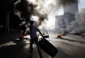 Violentas manifestaciones en las calles de El Cairo