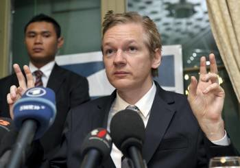 Assange, en una comparecencia ante los medios, el pasado diciembre. (Foto: ARCHIVO)