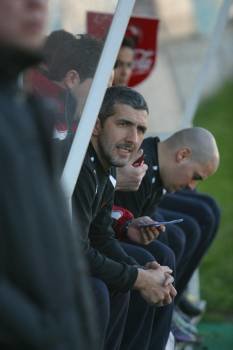Valverde, en el partido ante el Portonovo. (Foto: José paz)