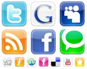 Logotipos de redes sociales