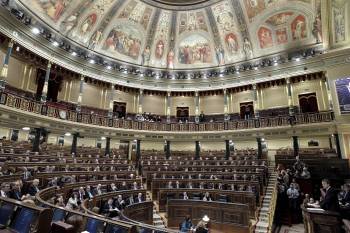 Vista general del Congreso de los Diputados. (Foto: JUANJO MARTÍN)