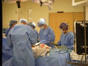 Un grupo de médicos y cirujanos realizan una intervención quirúrgica. (Foto: ARCHIVO)