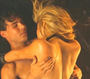 Rafa Nadal y Shakira en una campaña publicitaria