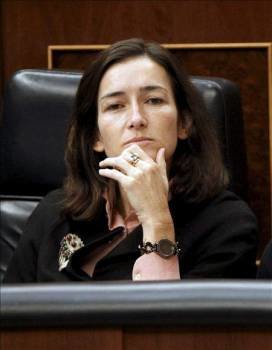 La ministra de Cultura, Ángeles González Sinde. Foto: EFE