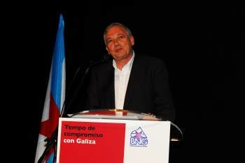 Guillerme Vázquez, portavoz nacional del BNG. (Foto: ARCHIVO)