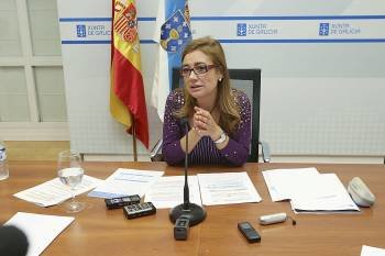 La conselleira de Facenda, Marta Fernández Currás. (Foto: XOÁN REY)