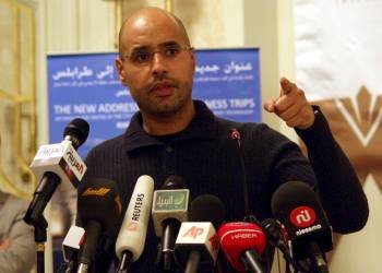  Saif al-Islam, hijo del dirigente libio Muamar el Gadaf. EFE