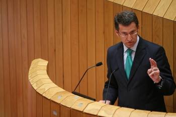 El presidente de la Xunta, Alberto Núñez Feijóo, será el encargado de abrir el debate. (Foto: ARCHIVOI)