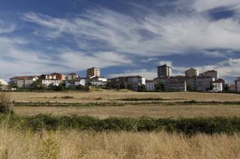 Imagen de la Finca Santamarina, donde Flager anunció más de mil viviendas, ahora aplazadas. (Foto: XESÚS FARIÑAS)