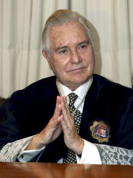 Carlos Dívar, presidente del Consejo del Poder Judicial. (Foto: ARCHIVO)