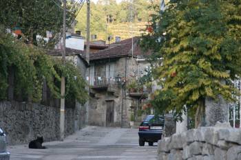 La localidad de Pazos de Arenteiro, en el municipio de Boborás. (Foto: MARTIÑO PINAL)