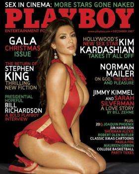 Kim Kardashian en la portada de la revista 'Playboy'