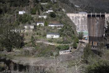 Vista de las antiguas casas en las que vivieron los empleados de la hidroeléctrica. (Foto: JAINER BARROS)