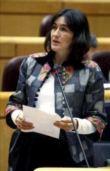 La ministra de Cultura, Ángeles González-Sinde. Foto: EFE
