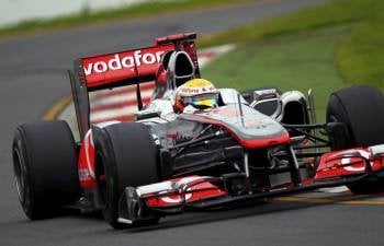  El piloto británico de Fórmula Uno Lewis Hamilton, de McLaren Mercedes