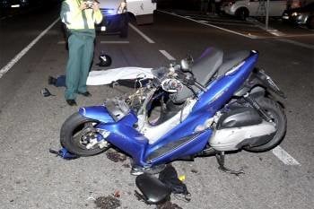 Motociclista muerto en un accidente. (Foto: ARCHIVO)