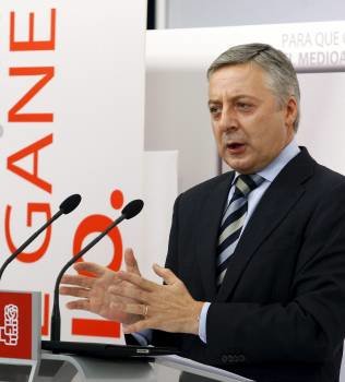 El vicesecretario general del PSOE, José Blanco. (Foto: MONDELO)