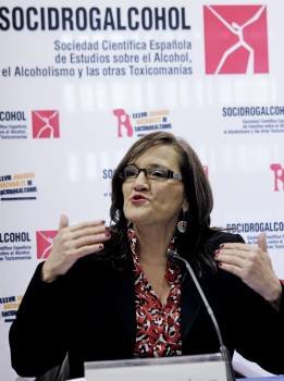La delegada del Gobierno para el Plan Nacional de Drogas, Nuria Espí. (Foto: SERGIO BARRENECHEA)
