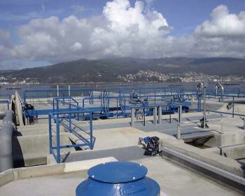 Estación Depuradora de Aguas Residuales de Teis, en Vigo. (Foto: ARCHIVO)