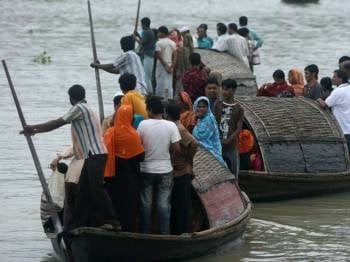 Imagen de las embarcaciones típicas de Bangladesh. (Foto: EFE)