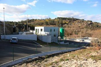 Instalaciones de la nueva estación depuradora del río Carrás. (Foto: JOSÉ PAZ)