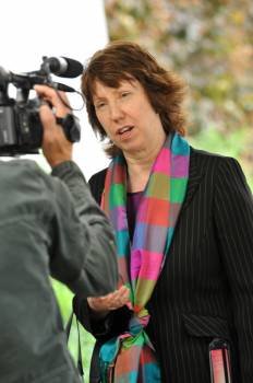 Catherine Ashton, Alta Representante de la UE de Política Exterior. (Foto: CHOU)