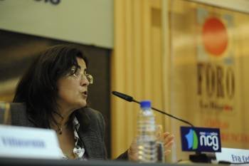 La periodista y escritora Eva Celada. (Foto: Martiño Pinal)