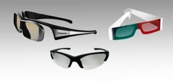 Distintos modelos de gafas 3D. (Foto: EFE)