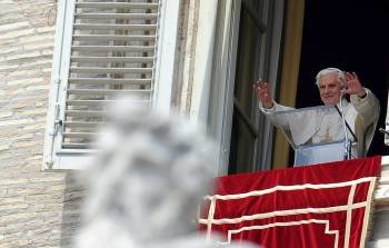  El papa Benedicto XVI