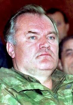  Foto de 1995 de Mladic en Belgrado. (Foto: )