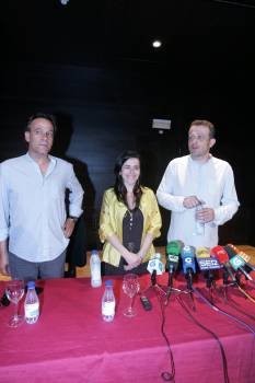 Antonio Pérez, Isabel Pérez, Enrique Granda (Foto: Marcos Atrio)