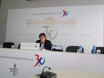 Pedro Puy, portavoz del PPdeG en el Parlamento. (Foto: ARCHIVO)