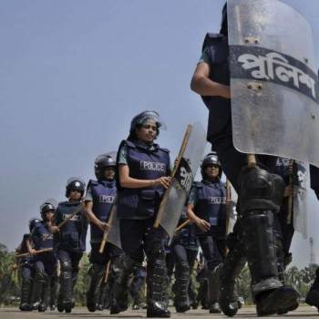 Mujeres policía de Bangladesh